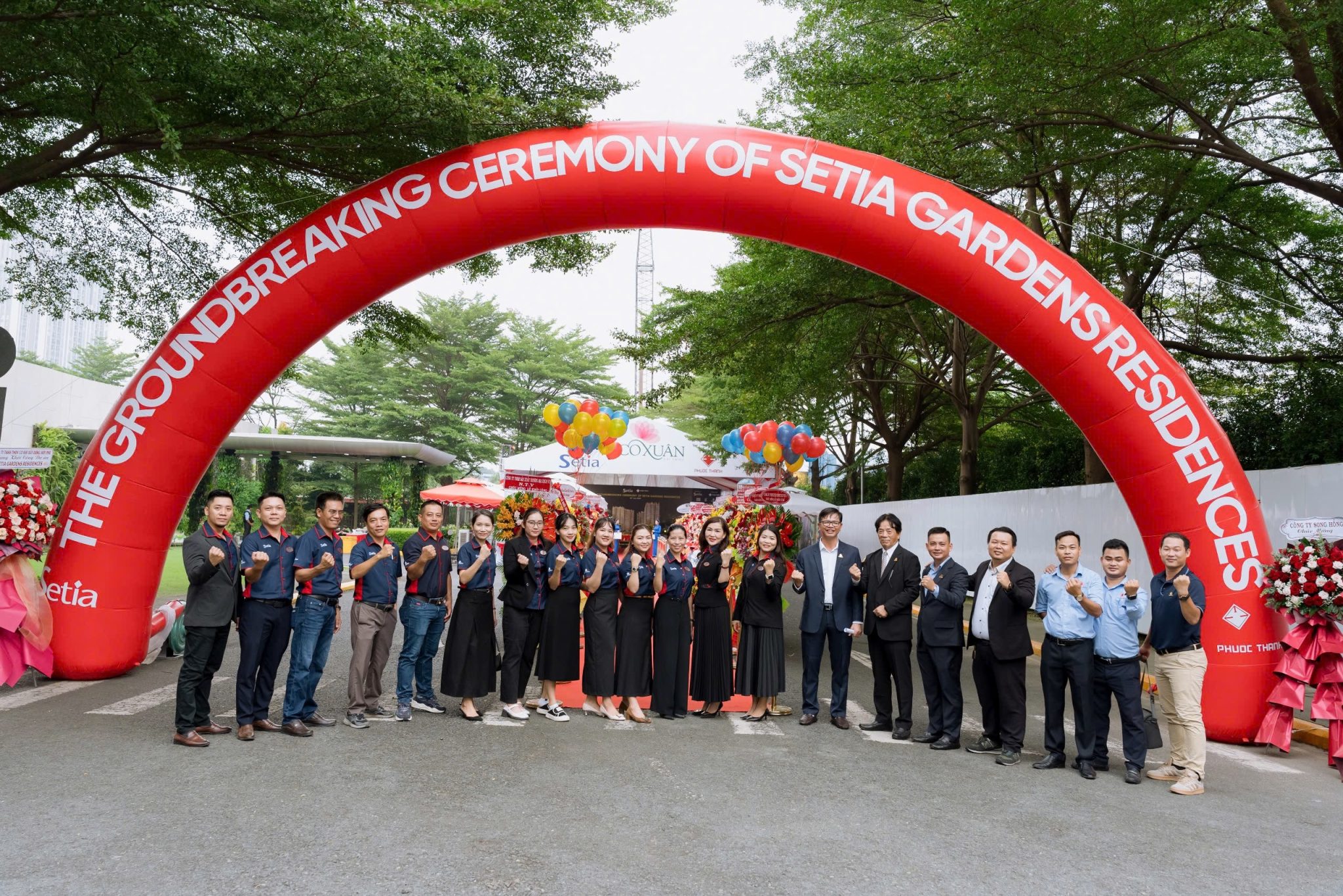 Lễ Khởi công setia gardens residences