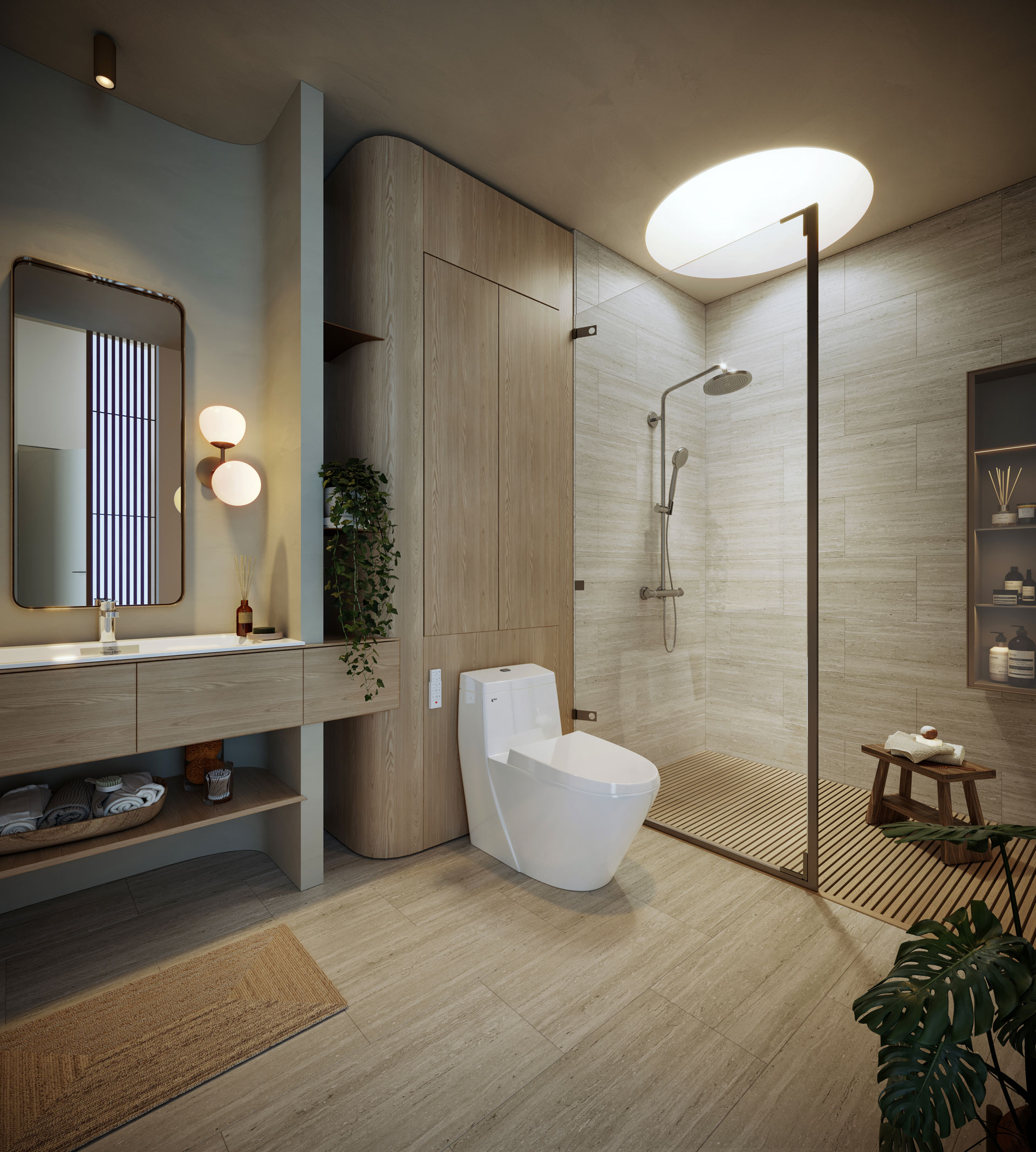 Nhà vệ sinh Nhà mẫu dự án Setia Gardens Residences