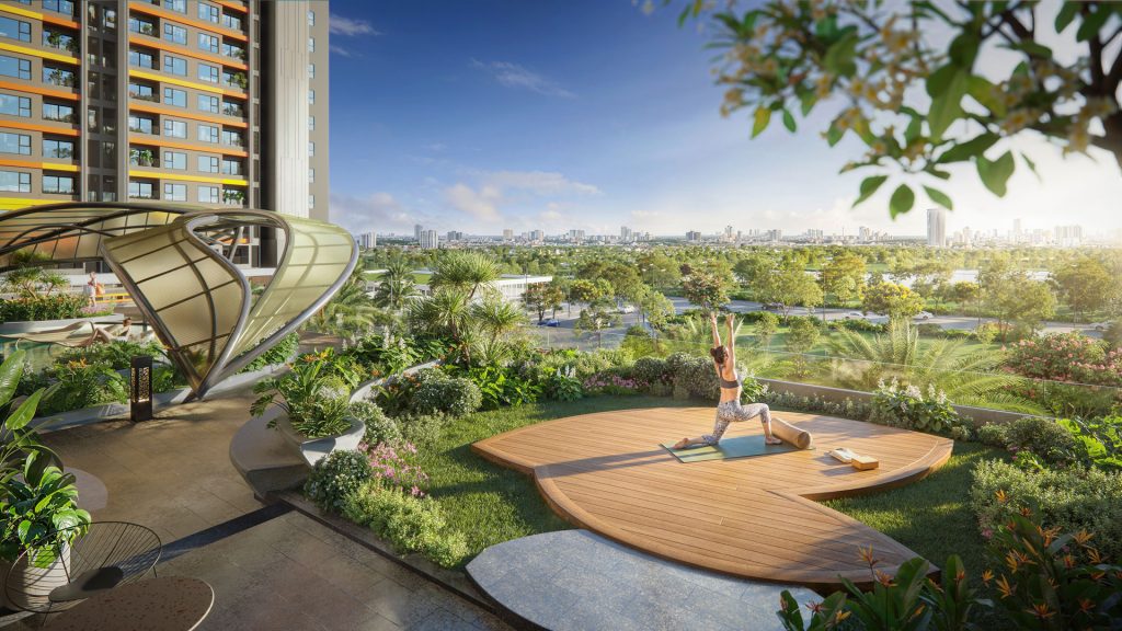 Tiện ích yoga dự án setia gardens residences