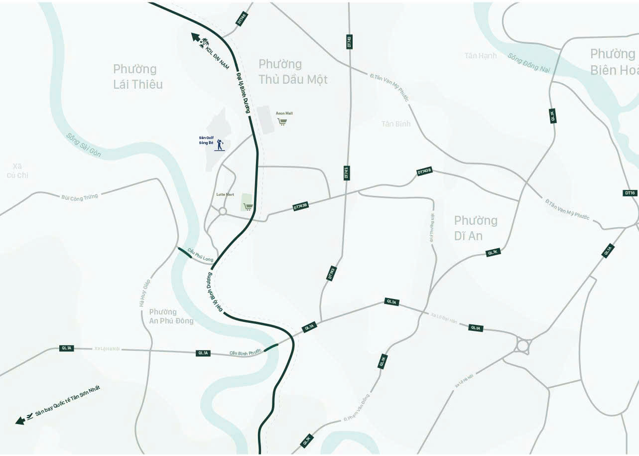 Vị trí dự án Setia Gardens Residences